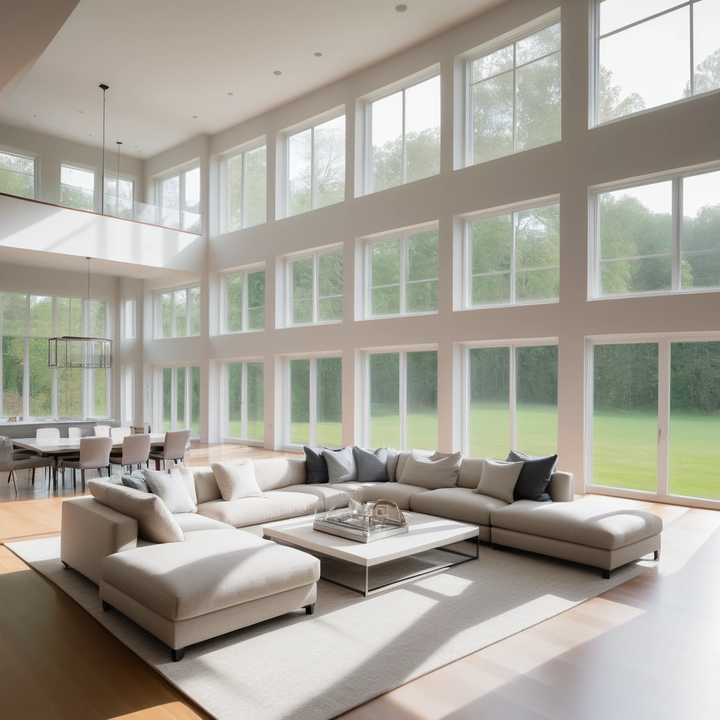 Illuminating Interiors: How Large Windows Create an Open, Airy Home